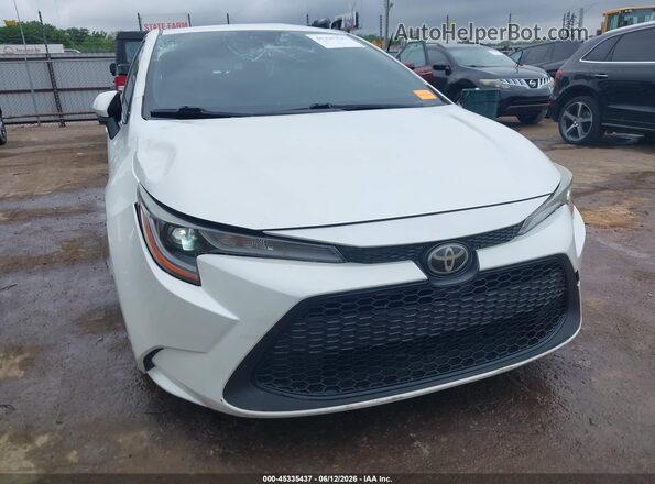 JTDEPRAEXLJ012834 2020 TOYOTA COROLLA Белый Вид щитка приборов