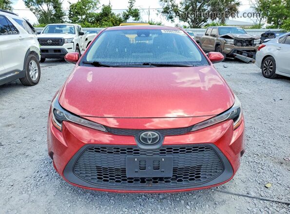 JTDEPRAEXLJ033389 2020 TOYOTA COROLLA Красный Вид спереди