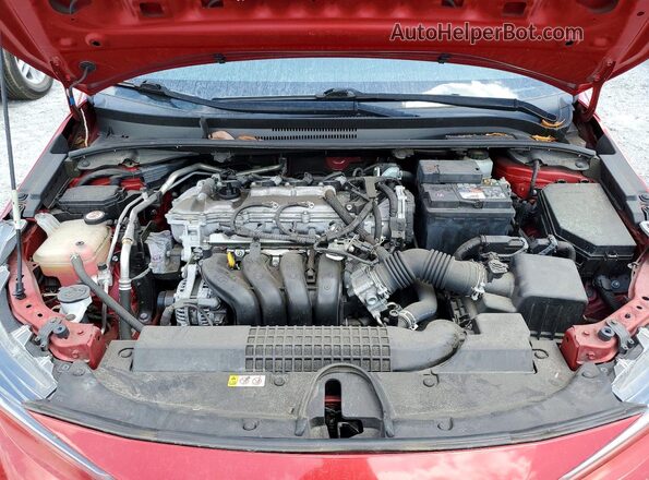 JTDEPRAEXLJ033389 2020 TOYOTA COROLLA Красный Вид задней части салона