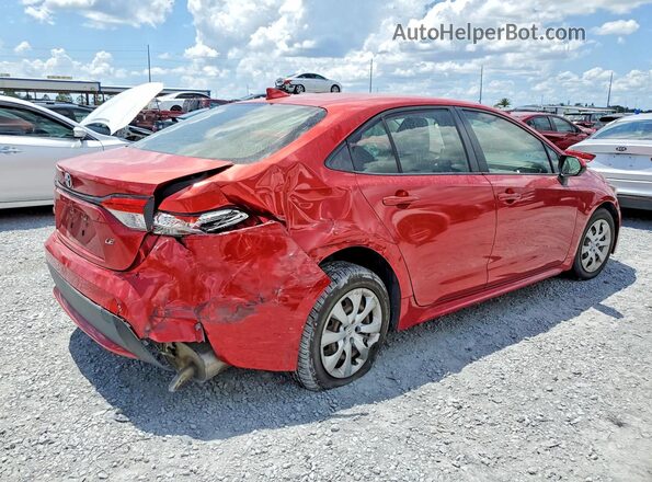JTDEPRAEXLJ033389 2020 TOYOTA COROLLA Красный Задняя правая четверть