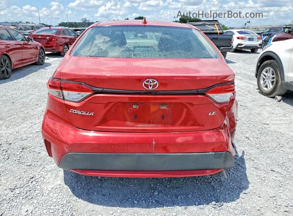 JTDEPRAEXLJ033389 2020 TOYOTA COROLLA Красный Вид сзади