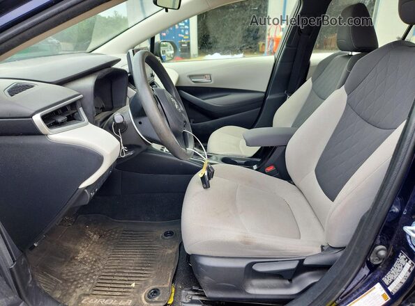 JTDEPRAEXLJ105272 2020 TOYOTA COROLLA Blue 