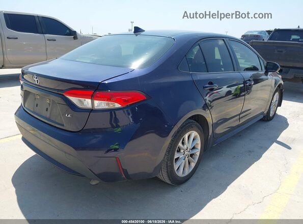 JTDHPRAEXLJ047290 2020 TOYOTA COROLLA Light Blue უკანა მარჯვენა