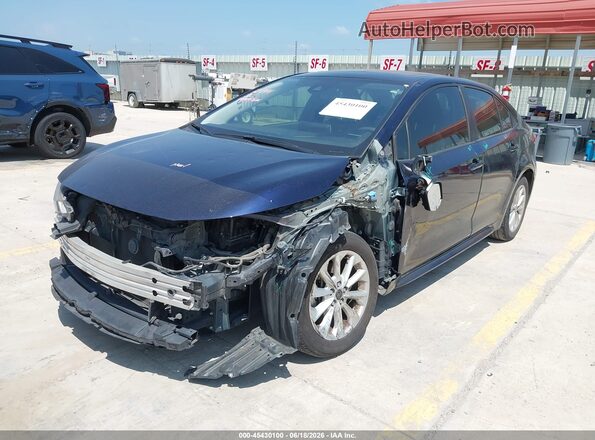 JTDHPRAEXLJ047290 2020 TOYOTA COROLLA Light Blue წინა მარცხენა ხედი სამი მეოთხედიდან