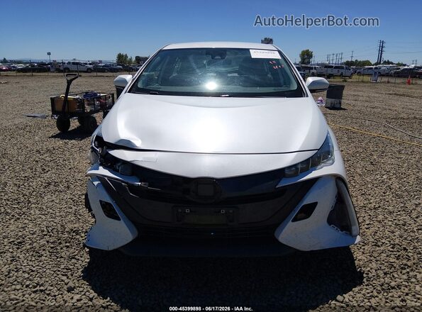 JTDKAMFP0M3165696 2021 TOYOTA PRIUS PRIME Белый Вид задней части салона