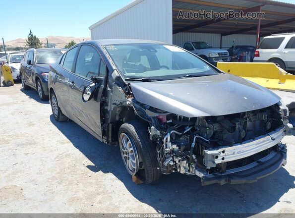 JTDKAMFP1M3165500 2021 TOYOTA PRIUS PRIME Gray Front view