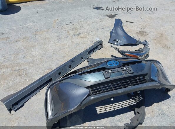 JTDKAMFP1M3165500 2021 TOYOTA PRIUS PRIME Gray Instrument cluster view