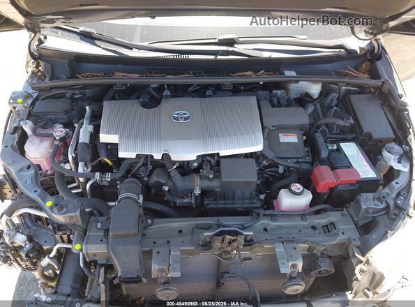 JTDKAMFP1M3165500 2021 TOYOTA PRIUS PRIME Gray Rear view