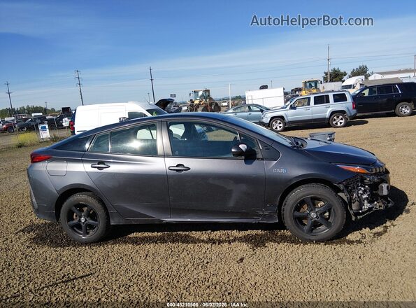 JTDKAMFP1M3166436 2021 TOYOTA PRIUS PRIME Gray Rear interior view
