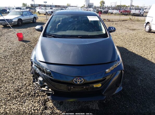 JTDKAMFP1M3166436 2021 TOYOTA PRIUS PRIME Gray Instrument cluster view