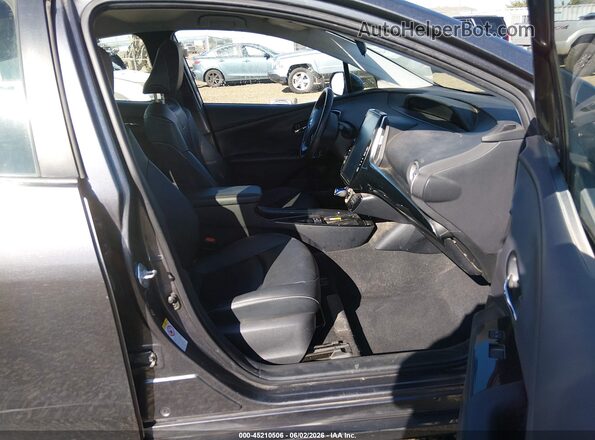 JTDKAMFP1M3166436 2021 TOYOTA PRIUS PRIME Gray Front interior view