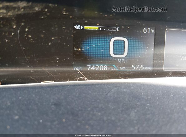 JTDKAMFP1M3166436 2021 TOYOTA PRIUS PRIME Gray 