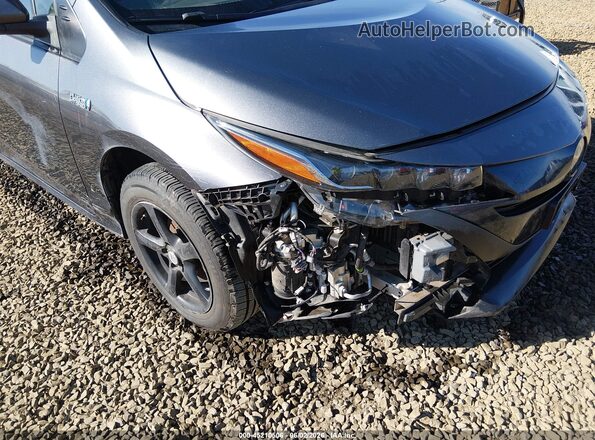JTDKAMFP1M3166436 2021 TOYOTA PRIUS PRIME Gray Front view