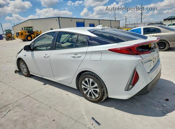 JTDKAMFP1M3189263 2021 TOYOTA PRIUS White Trasero izquierdo