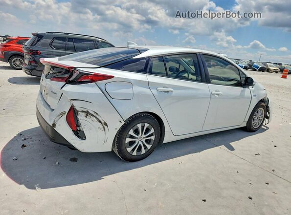 JTDKAMFP1M3189263 2021 TOYOTA PRIUS White Trasero derecho