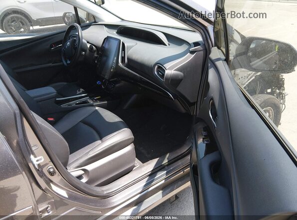 JTDKAMFP1M3192552 2021 TOYOTA PRIUS PRIME Gray Front interior view