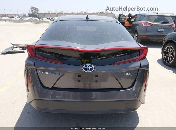 JTDKAMFP1M3192552 2021 TOYOTA PRIUS PRIME Gray 