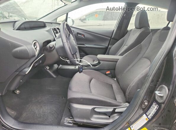 JTDKAMFP2M3168258 2021 TOYOTA PRIUS Black Սալոնի դիմացի տեսք