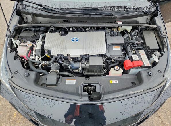 JTDKAMFP2M3168258 2021 TOYOTA PRIUS Black Սալոնի հետևի տեսք