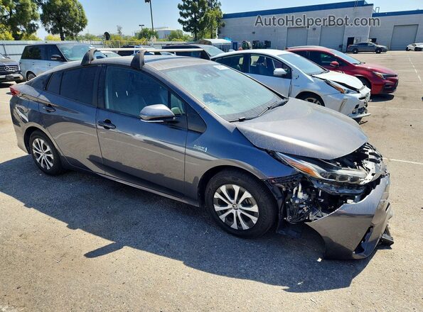 JTDKAMFP2N3200126 2022 TOYOTA PRIUS Gray Przód prawy