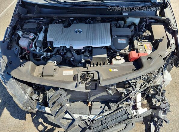 JTDKAMFP2N3200126 2022 TOYOTA PRIUS Gray Widok wnętrza z tyłu