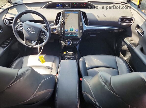 JTDKAMFP2N3200126 2022 TOYOTA PRIUS Gray Widok deski rozdzielczej