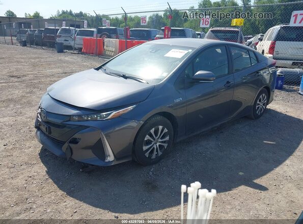 JTDKAMFP2N3208307 2022 TOYOTA PRIUS PRIME Gray 