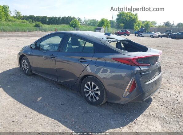 JTDKAMFP2N3208307 2022 TOYOTA PRIUS PRIME Gray 