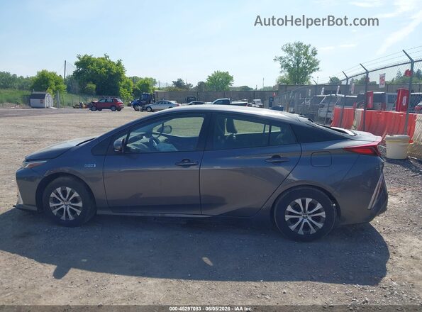 JTDKAMFP2N3208307 2022 TOYOTA PRIUS PRIME Gray 
