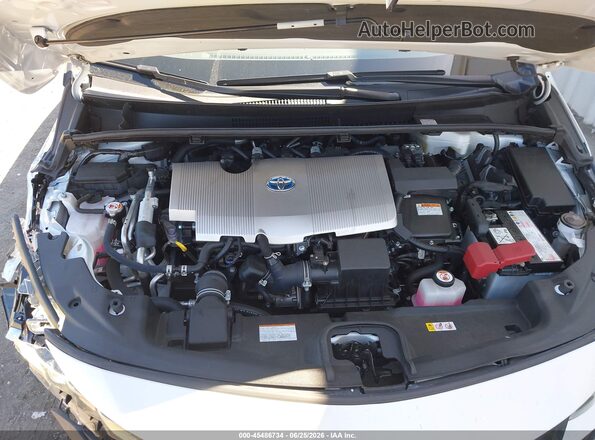 JTDKAMFP2N3226970 2022 TOYOTA PRIUS PRIME White უკანა ხედი