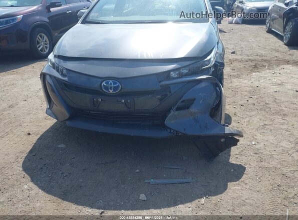 JTDKAMFP3M3173257 2021 TOYOTA PRIUS PRIME Gray Դիմացի տեսք