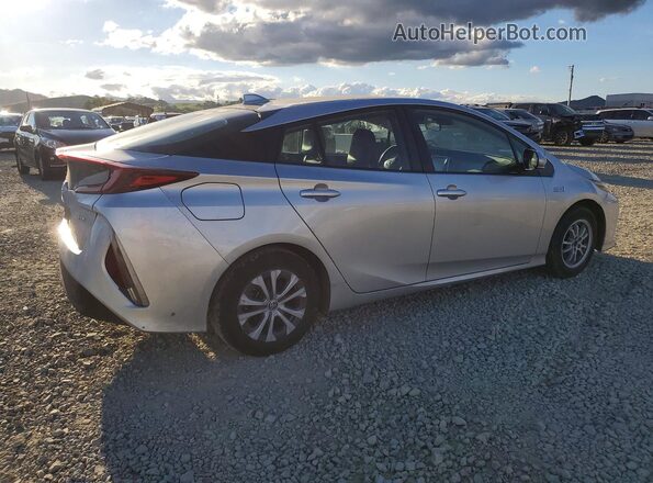 JTDKAMFP3M3181522 2021 TOYOTA PRIUS Silver Rear right