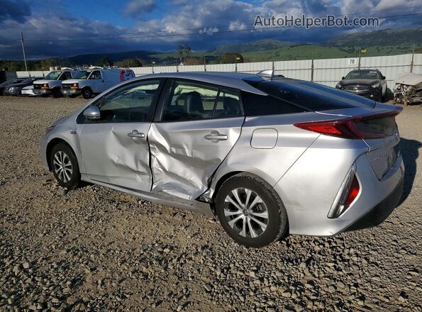 JTDKAMFP3M3181522 2021 TOYOTA PRIUS Silver Rear left