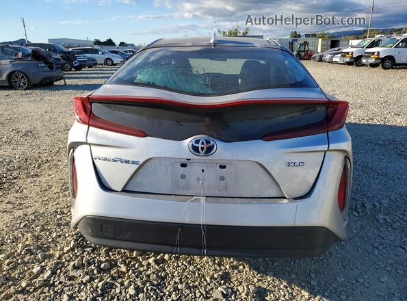 JTDKAMFP3M3181522 2021 TOYOTA PRIUS Silver Rear view
