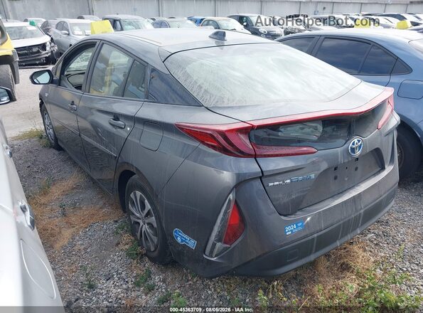 JTDKAMFP3M3182153 2021 TOYOTA PRIUS PRIME Gray Задня ліва чверть
