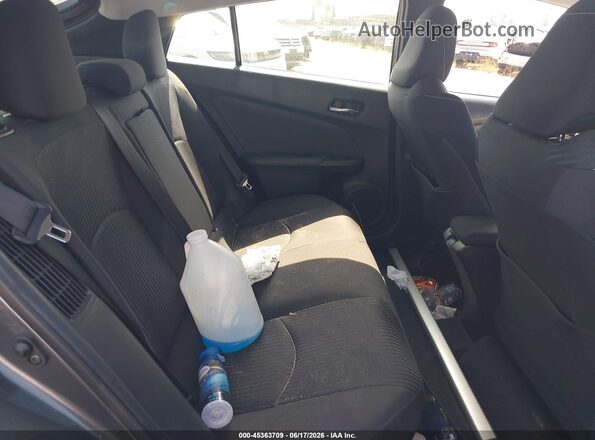 JTDKAMFP3M3182153 2021 TOYOTA PRIUS PRIME Gray Вид наклейки з VIN-кодом