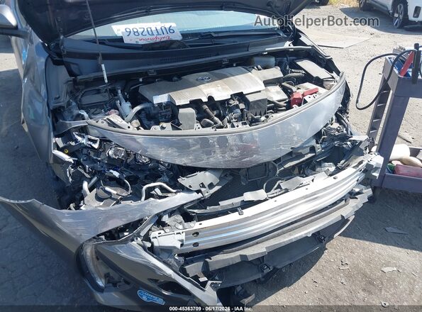 JTDKAMFP3M3182153 2021 TOYOTA PRIUS PRIME Gray Вид спереду