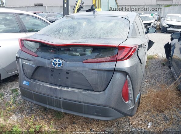 JTDKAMFP3M3182153 2021 TOYOTA PRIUS PRIME Gray 