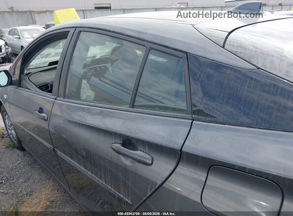 JTDKAMFP3M3182153 2021 TOYOTA PRIUS PRIME Gray Вид задньої частини салону