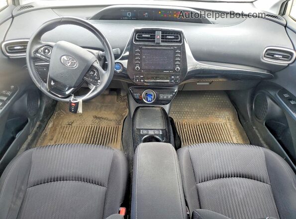 JTDKAMFP3M3188678 2021 TOYOTA PRIUS Tan Вид панелі приладів
