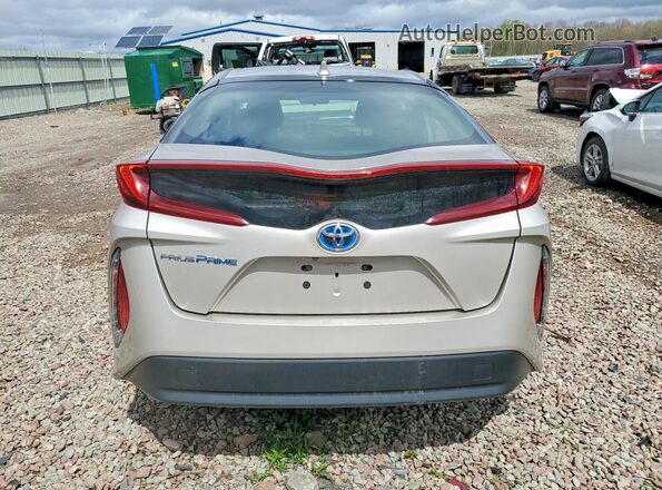 JTDKAMFP3M3188678 2021 TOYOTA PRIUS Tan Вид ззаду