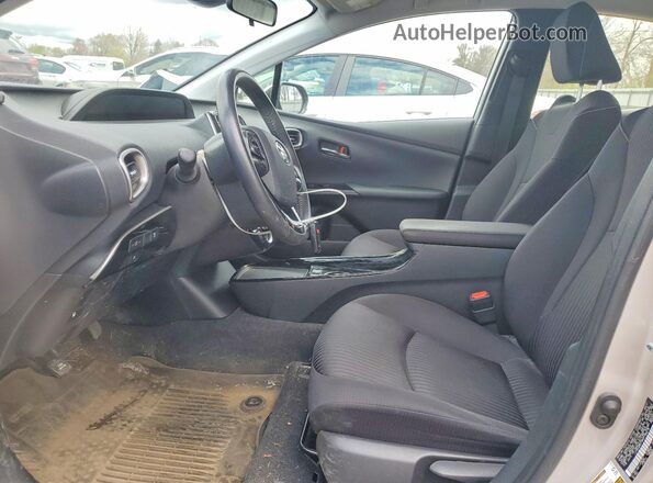 JTDKAMFP3M3188678 2021 TOYOTA PRIUS Tan Вид салону спереду