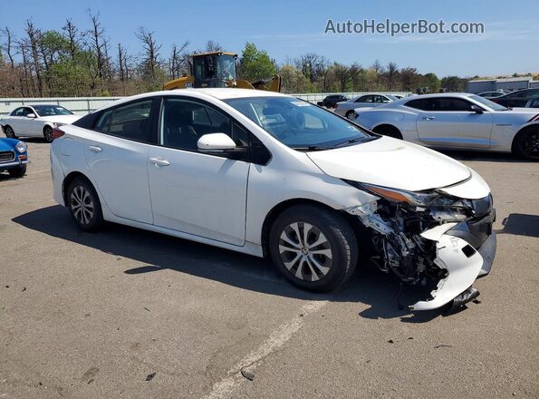 JTDKAMFP3M3192603 2021 TOYOTA PRIUS White წინა მარჯვენა