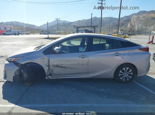 JTDKAMFP5M3164849 2021 TOYOTA PRIUS PRIME Silver 