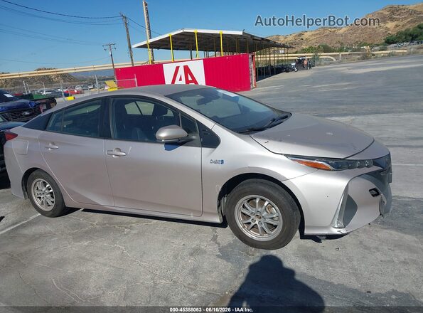 JTDKAMFP5M3164849 2021 TOYOTA PRIUS PRIME Silver სალონის 360-გრადუსიანი ხედი