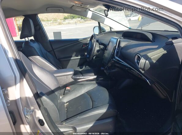 JTDKAMFP5M3164849 2021 TOYOTA PRIUS PRIME Silver წინა სალონის ხედი