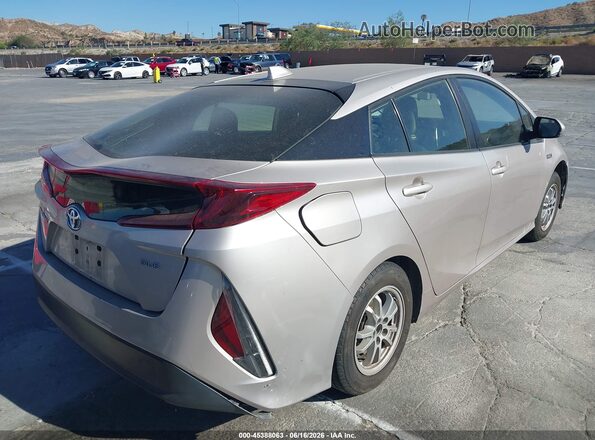 JTDKAMFP5M3164849 2021 TOYOTA PRIUS PRIME Silver უკანა მარჯვენა