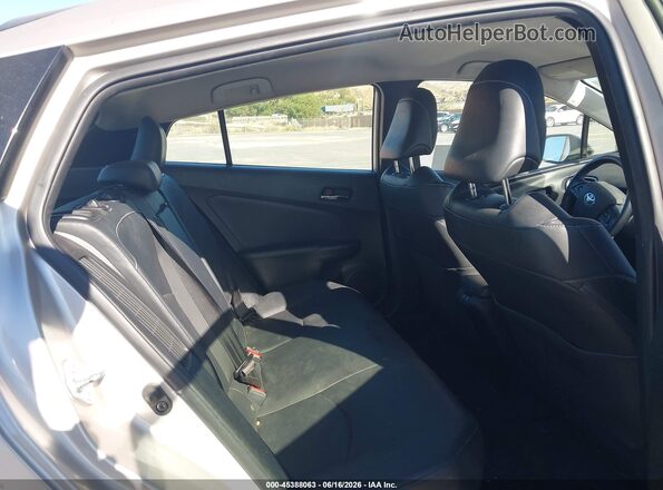 JTDKAMFP5M3164849 2021 TOYOTA PRIUS PRIME Silver VIN კოდის სტიკერის ხედი