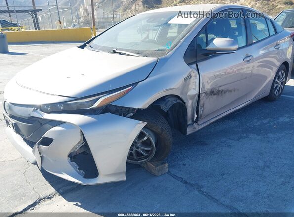 JTDKAMFP5M3164849 2021 TOYOTA PRIUS PRIME Silver წინა ხედი