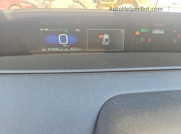 JTDKAMFP5M3174376 2021 TOYOTA PRIUS Silver 